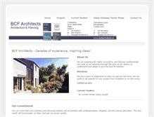 Tablet Screenshot of bcfarchitects.ie
